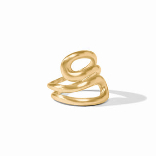 Wave Wrap Ring - Gold