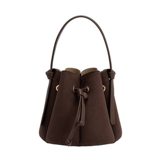 Laguna Mini Chocolate Leather Bag