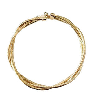 Bettina Choker Necklace - Gold