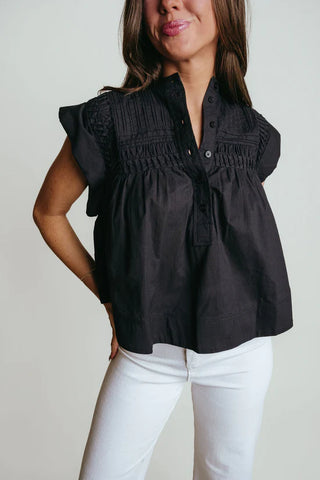 Becca Blouse, Black