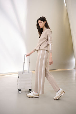 Joseph Ribkoff Striped Wide Leg Pant