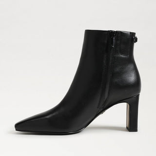 Saige Ankle Bootie, Black Leather
