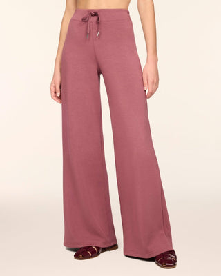 Airessentials Petite Wide Leg Pant, Rum Raisin