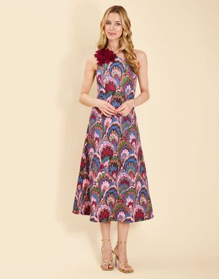 Annmarie Midi Dress, Twilight Marble