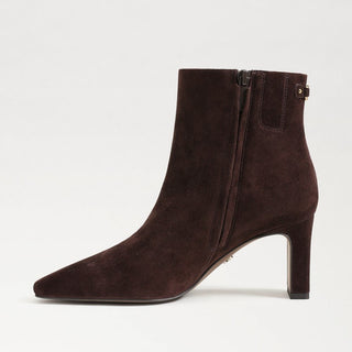 Saige Ankle Bootie, Cafe Noir Suede