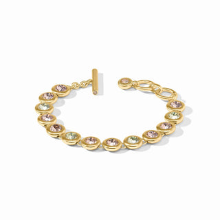 Rainbow Tennis Bracelet, Champagne Radiance