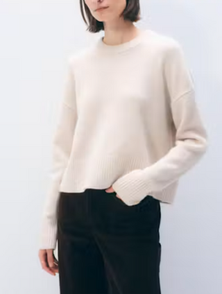 Cashmere Sweater, Ivory