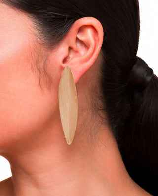 Solstice Earrings, Gold