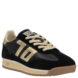 Jogger Sneaker, Black/Gold