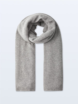 Superfine Cashmere Blend Travel Scarf, Heather