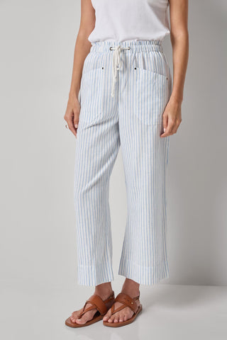 Striped Pant, Capri Stripe