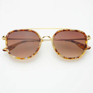 Weston Acetate Round Unisex Sunglasses