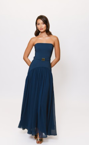Carmel Dress, Navy