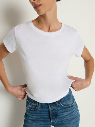 Goldie Boxy Crew, White