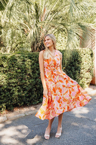 Market Dress, Caldera Blooms