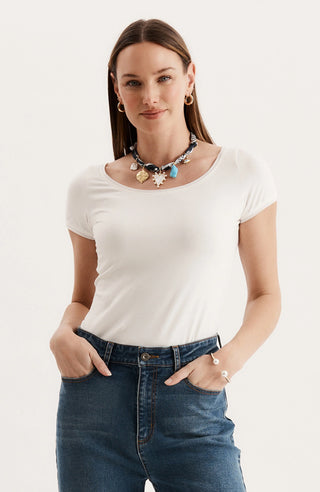 Perry Tee, White