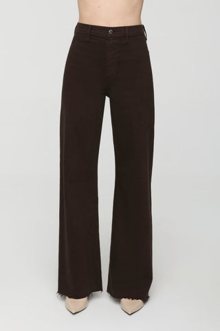 Penny H/R Wide Leg, Mocha