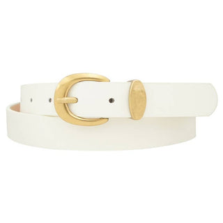 Core U Buckle With Metal Loop - Ivory