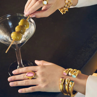 Cannes Demi Cuff - Cubic Zirconia