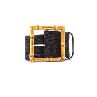 Elastic Belt, Black Square
