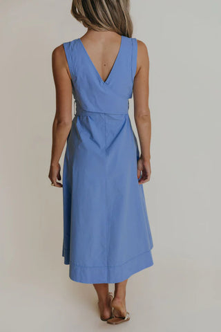 Market Dress, French Blue