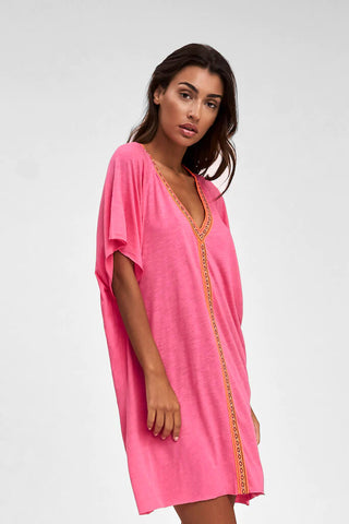 Mini Abaya, Hot Pink