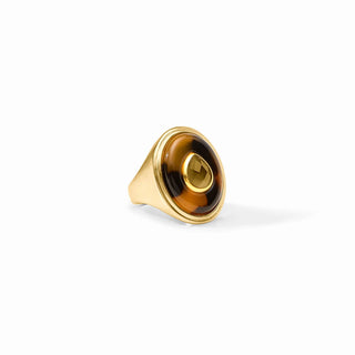 Carnaby Statement Ring, Tortoiseshell - Size 8