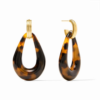 Carnaby Statement Earring, Tortoiseshell