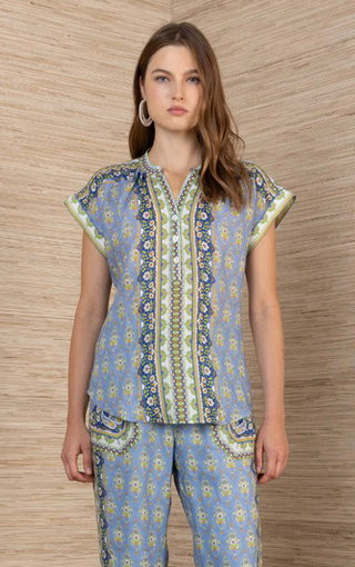 Nelly Blouse, Blue