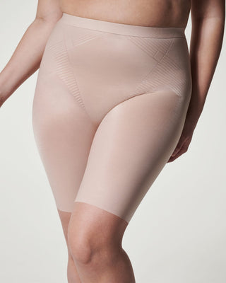 Spanxshape Invisible Mid-Thigh Short, Champagne Beige