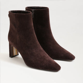 Saige Ankle Bootie, Cafe Noir Suede
