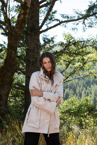 Anorak Rain Jacket, Bone