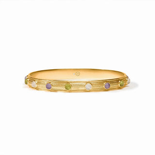 Cobblestone Stone Bangle, Multi Stone Cat'S Eye