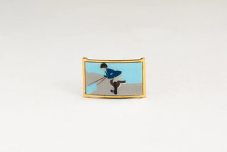 Circuit Bangle, Devon Blue