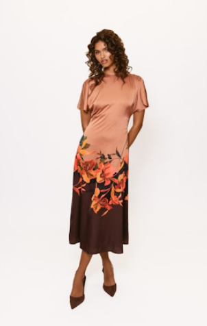 Raven Dress, Coral Placement