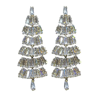 Baguette Crystal Christmas Tree