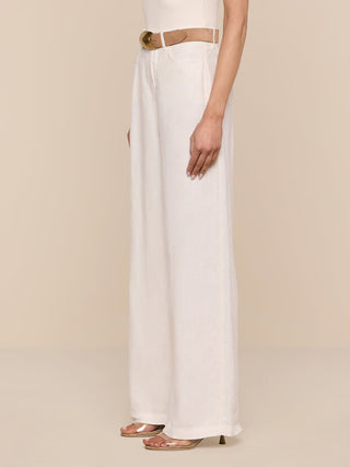 Amara H/R Wide Leg, Vintage White