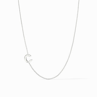 Silver Initial Delicate Necklace