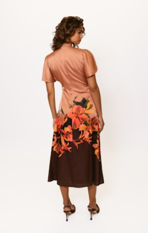 Raven Dress, Coral Placement