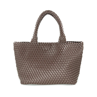 Woven Tote, Brown