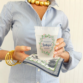 16oz Shatterproof Cups, Thankful & Grateful