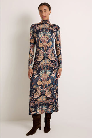 Paxton Dress, Saddle