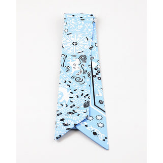 Light Blue Bandana Twill