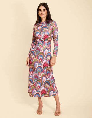Gabriella Midi Dress, Twilight Marble