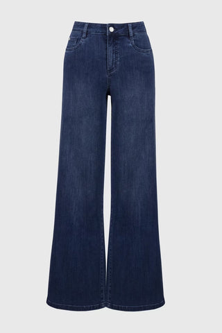 Wide-leg Stretch Jeans
