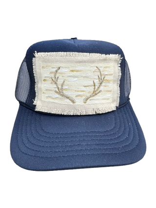 Antler Trucker Hat, Navy