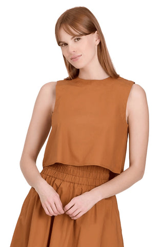 Livro Crop Top, Brown