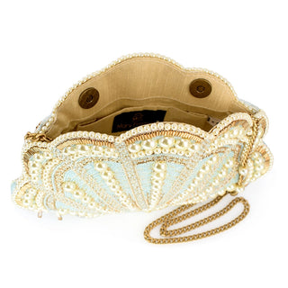 Seaside Pearl & Beaded Shell Crossbody