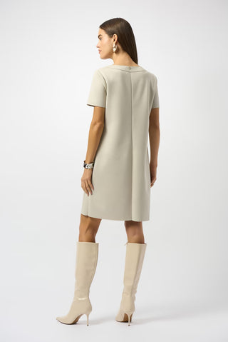 Casual Shift Pocket Dress