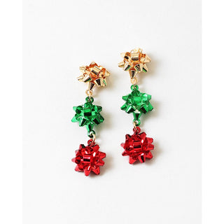 Christmas Bow Stud Pack